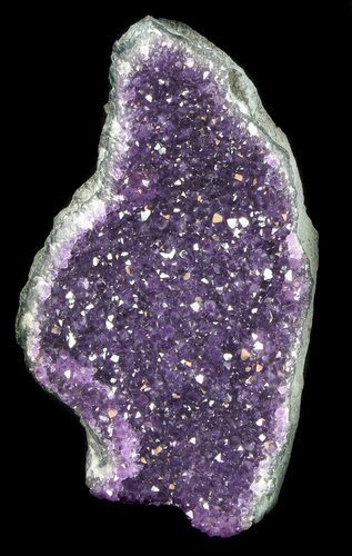 Dark Purple Amethyst Cut Base Cluster - Uruguay #36494